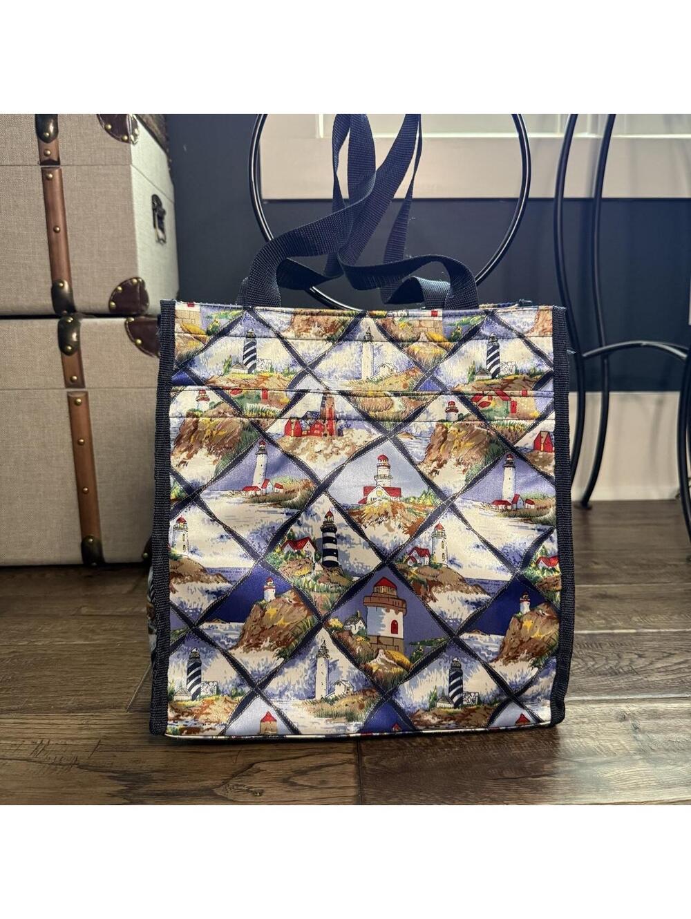 American Vintage Lighthouse Tote